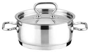 Nerezový kastrol s poklicí 16 cm, 1,5 l