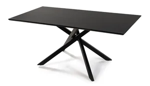 NEROSS 180 cm – černý jídelní stůl