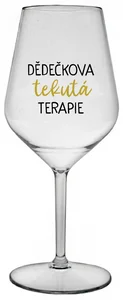 Nerozbitná sklenice na víno Dědečkova Terapeutická