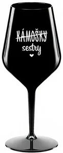 Nerozbitná sklenice na víno Kámošky a Sestřičky 470 ml