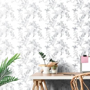 Něžná bílá lilie – elegantní fototapeta do interiéru