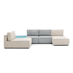 Nihad modulární rohová pohovka z manšestru – Bobochic Paris