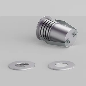 NIP DC – kruhové zemní svítidlo LED 3W 30° IP67 3000K