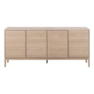 Nízká dubová komoda Linley 180x80 cm