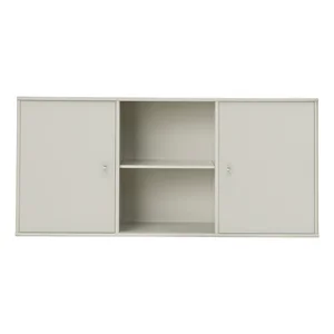 Nízká závěsná komoda Mistral 133x61 cm béžová