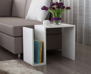 NOAMI odkládací stolek – matná bílá