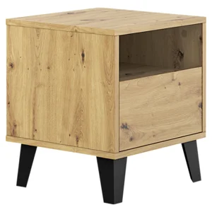 Noční stolek dub artisan BOGAN NEW 1S