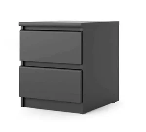 Noční stolek Falco Simplicity 2s, černý mat
