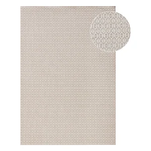 NORTHRUGS Coin šedý venkovní koberec 140×200 cm