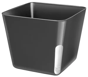 Obal na květináč SENSE hranatý šedý