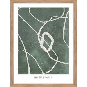 Obraz 32x42 cm Green Grafica