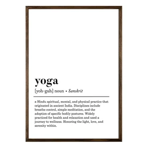Obraz 50x70 cm Yoga Wallity
