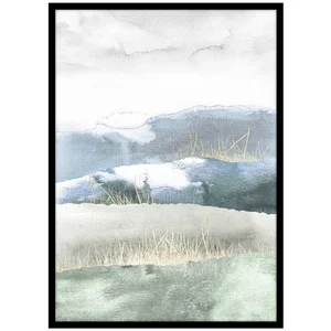 Obraz Green Land 50 × 70 cm od Malerifabrikken