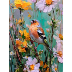 Obraz s rámem Fringilla 60 × 80 cm