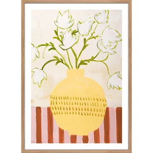 Obraz Yellow Vase 52x72 cm