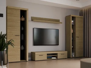 Obývací stěna KADEN XL – dub olejovaný