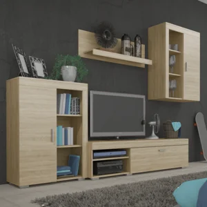Obývací stěna MYSTIE dub sonoma