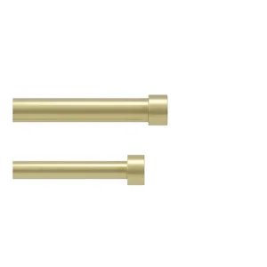 Ocelová dvojitá roztažitelná garnýž 91-168 cm Cappa – Umbra