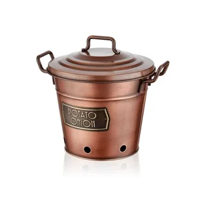 Ocelová nádoba na brambory Hermia