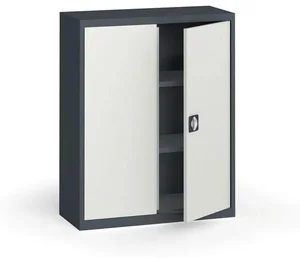 Ocelová skladovací skříň METAL s policemi 1150x950x400 mm