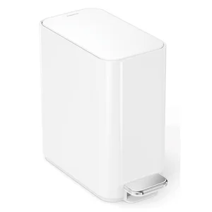Ocelový pedálový odpadkový koš 5 l, simplehuman