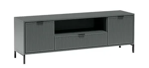 ODEON televizní stolek 2D1S/165, zelenošedý