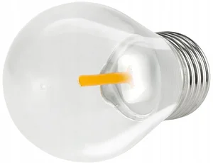 Ohnivý E27 LED žárovkový plamen pro girlandy s efektem