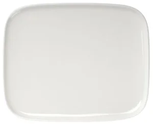 Oiva Porcelánový Talíř 15x12 cm Bílý