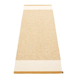 Okrově žlutý venkovní a vnitřní běhoun 70x200 cm