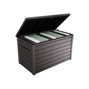 Ontario – hnědý plastový zahradní box