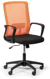 Oranžová kancelářská židle BASE