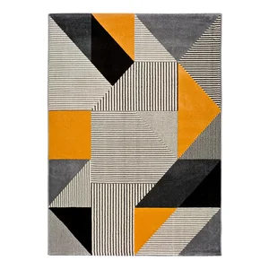 Oranžovo-šedý koberec Universal Gladys Duro 160x230 cm
