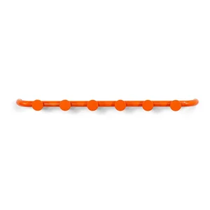 Oranžový kovový věšák Retro Spinder Design
