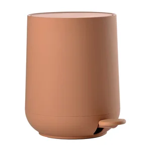 Oranžový plastový odpadkový koš 3 l Nova One Zone