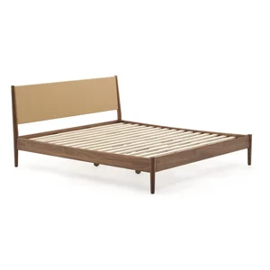 Ořechová dvoulůžková postel 180x200 cm Elan