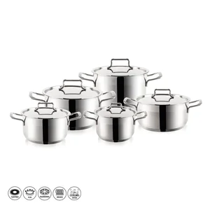 Orion Anett – 10dílná sada nerezového nádobí