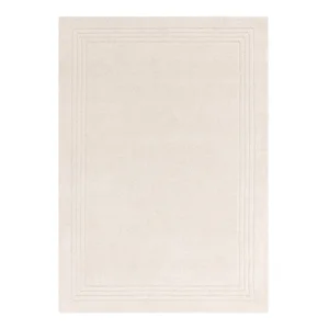 Orlo Ivory: ručně tkaný vlněný koberec 200 × 290 cm
