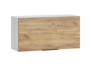 OSMAK 1DPZ závěsná skříňka 80×40×32 cm craft bílá/zlatá