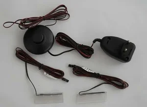 Osvětlení vitríny pro 2 police – bílá