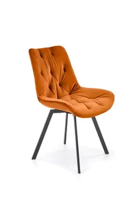 Otočná jídelní židle K519 skořicová