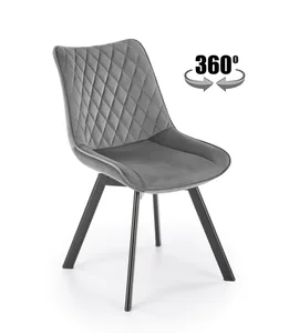 Otočná jídelní židle K520 šedá