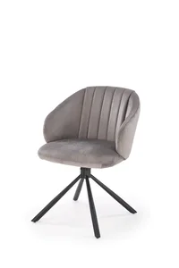 Otočná jídelní židle K533 šedá