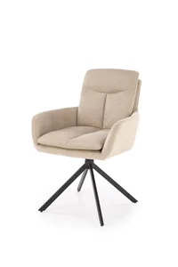 Otočná jídelní židle K536 – béžová