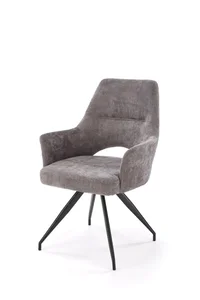 Otočná jídelní židle K542 šedá