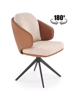 Otočná jídelní židle K554 béžová