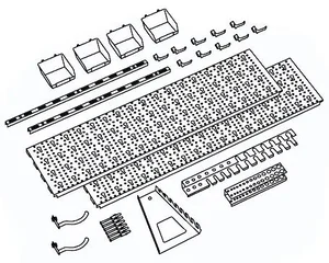 Panel na nářadí ELEMENT SYSTEM s příslušenstvím