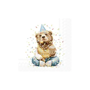 Papírové ubrousky Happy Teddy 20 ks