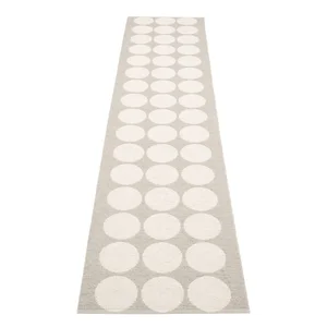 Pappelina Hugo Linen Vanilla - Vnitřní a venkovní koberec 70x320 cm