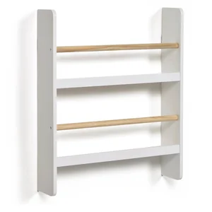 Patrová dětská police Gopi 50 cm, bílá – Kave Home