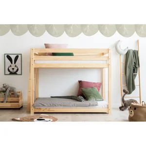 Patrová dětská postel 70x160 cm z borovice CLPB Adeko